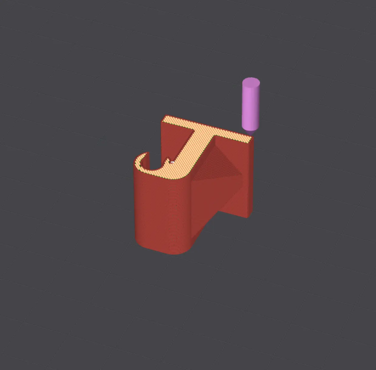 PTFE Filament Guide Holder for 3D Printers