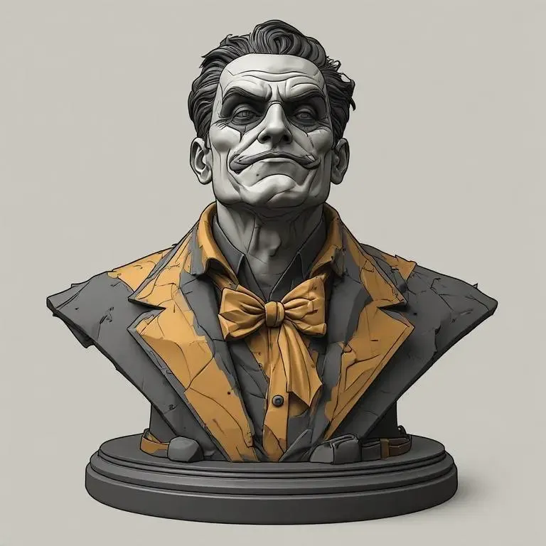 THE COMEDIAN (WATCHMEN COMIC) FANART BUST