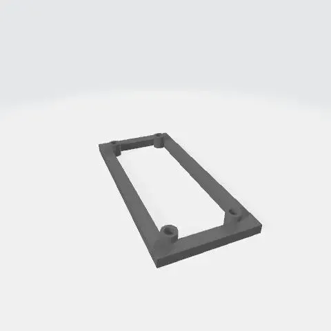 RPI 0 2W Mounting Plate - 2mm Spacer
