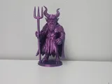 Devil Figure with Trident Christmas Folklore-0