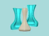 Candle Mold A19 - Molding Maker Wick Template-0