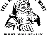Santa stencil 2-0