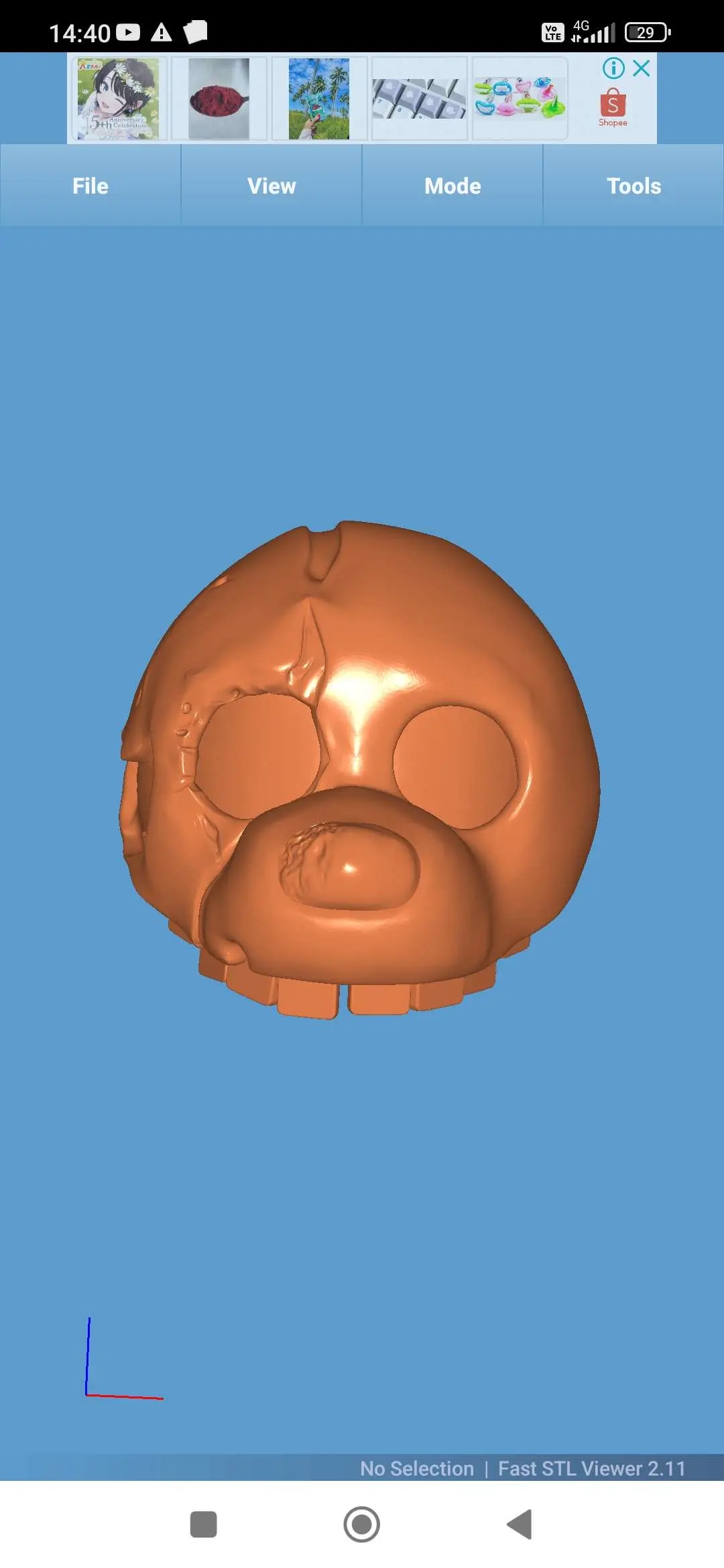 SPRINGBONNIE MOVIE MASK STL FILE