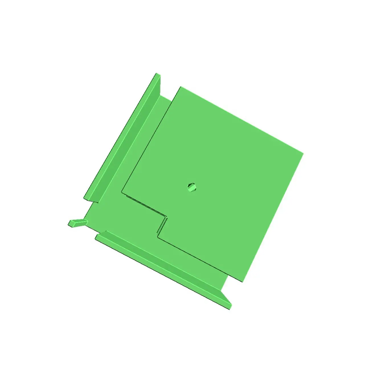 Bottom corner bracket