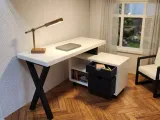 1:12 Scale Miniature Desk for Dollhouse - Furniture-5
