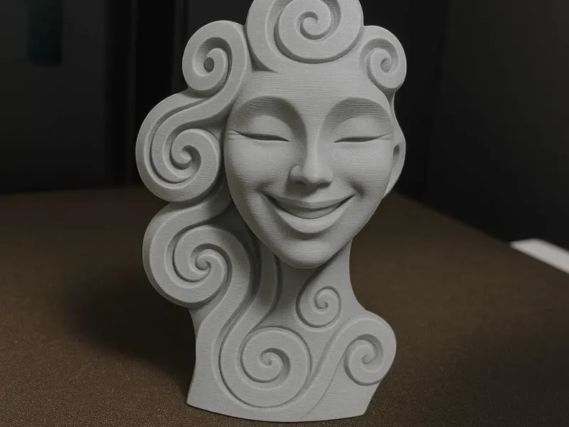 Abstract Smile - Wall Decor Art