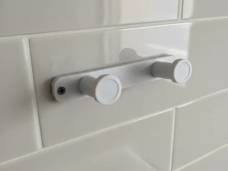 Supporto per asciugamani in marmo Design gancio per bagno e casa