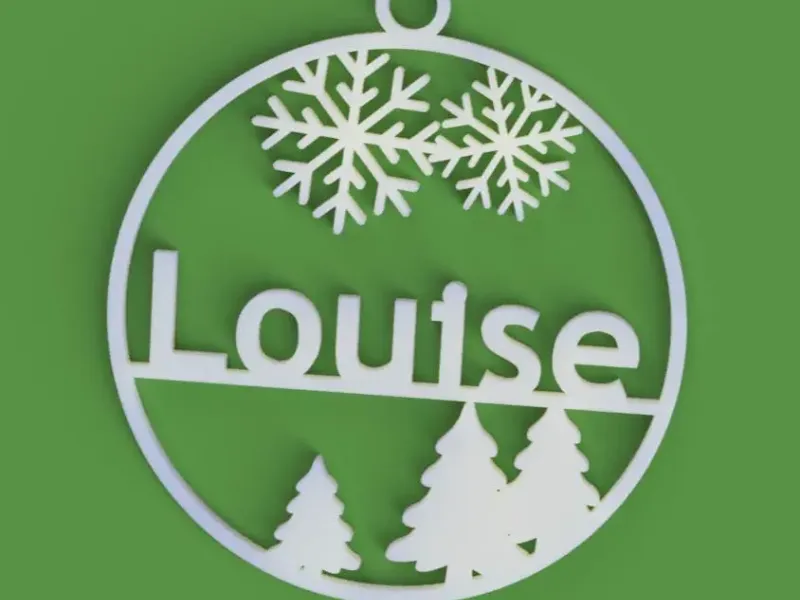 Christmas ball - Louise