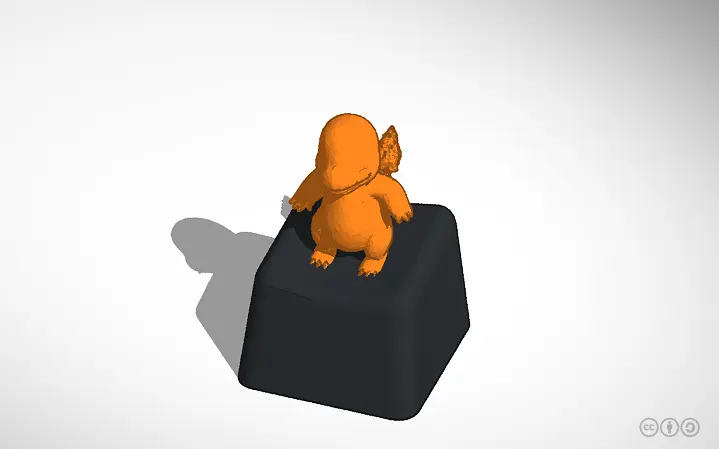 Pokémon Charmander 1 v1 MX Cherry Keycap