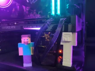 Minecraft Steve GPU Support