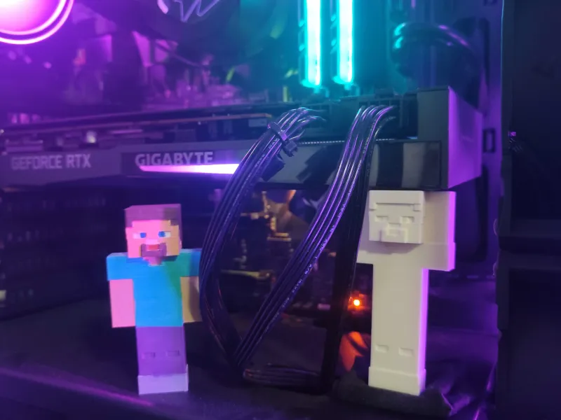 Prise en charge du GPU par Minecraft Steve