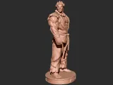 Akuma - Street fighter 3D print model-5