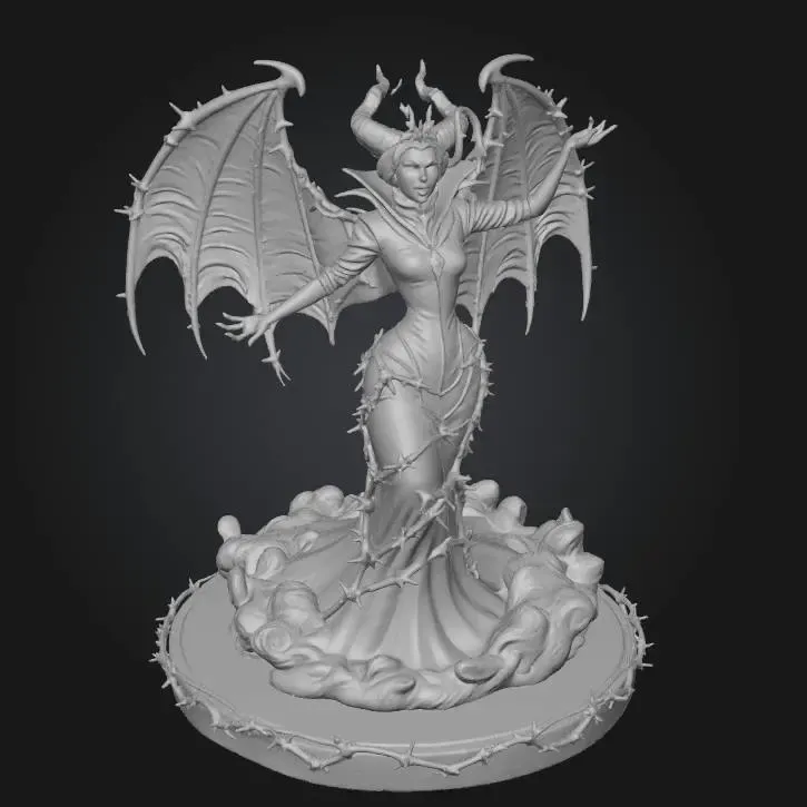 Villain Vampire D&D tabletop miniature