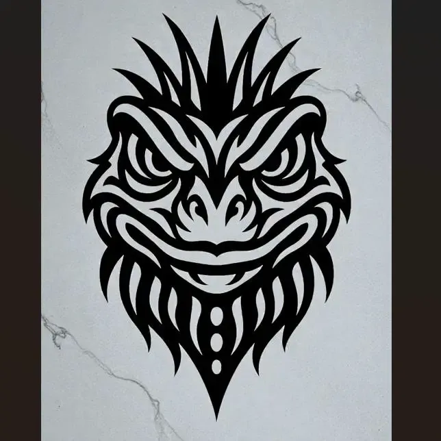 iguane wall art