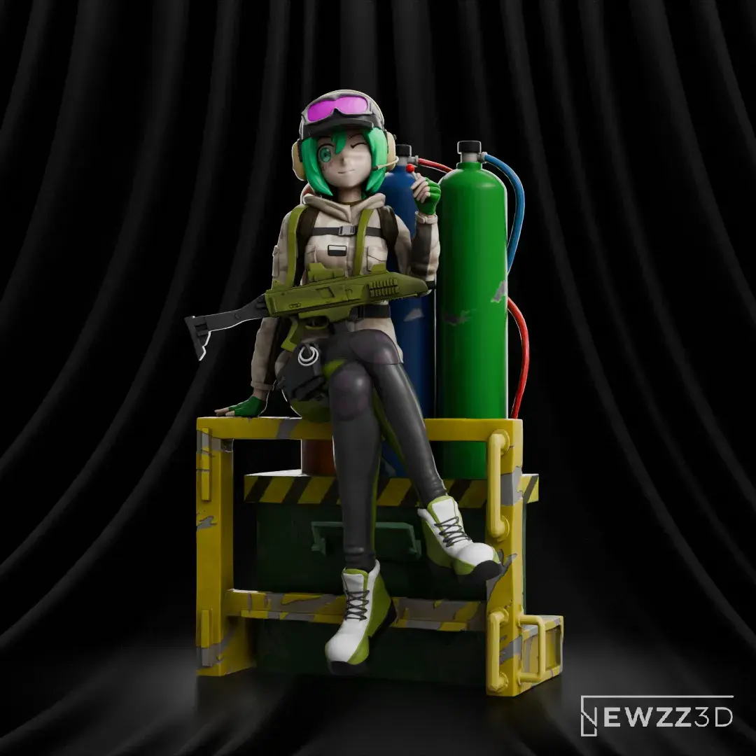 Ela Bosak Rainbow Six Anime
