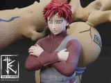 GAARA - NARUTO - 3D PRINTING MODEL-8