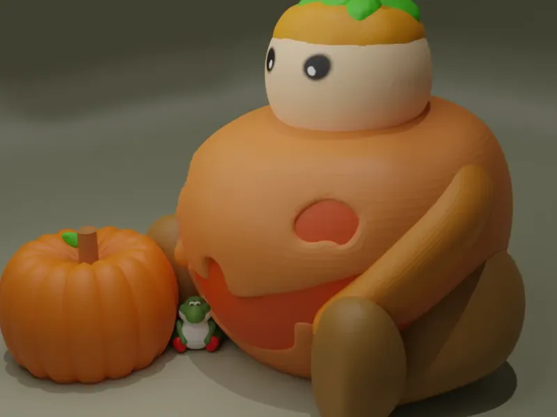 Pumkin Boy Chonk - MEME - CREALITY CLOUD EXCLUSIV