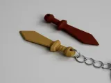 Miniature Sword Keychain | Warrior's Blade-4