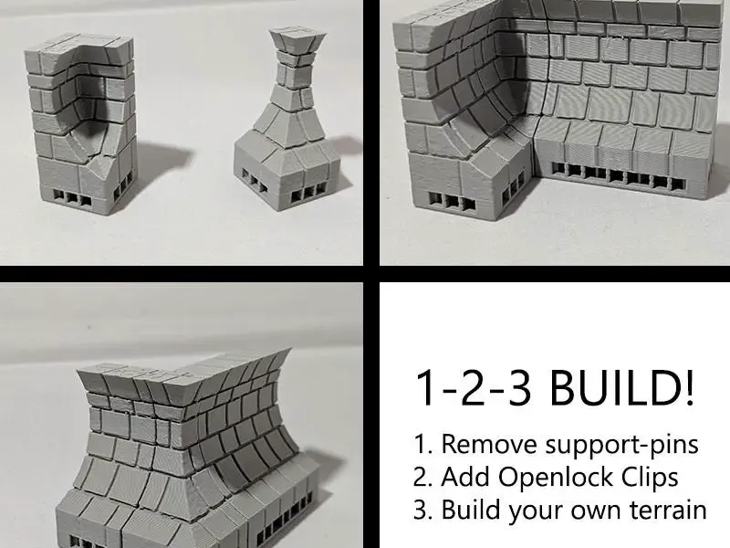 Sewer tiles - corners
