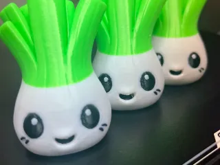 Leek Prank Toy 3mf & STL