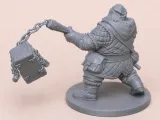 Dwarven Flail Wielder for DnD - Magic Series-1