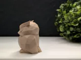 Low Poly Sleeping Owl-7