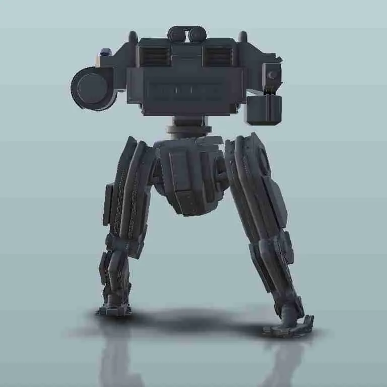 Robot Bot 3000 - scenario fantascientifico futuro 40k