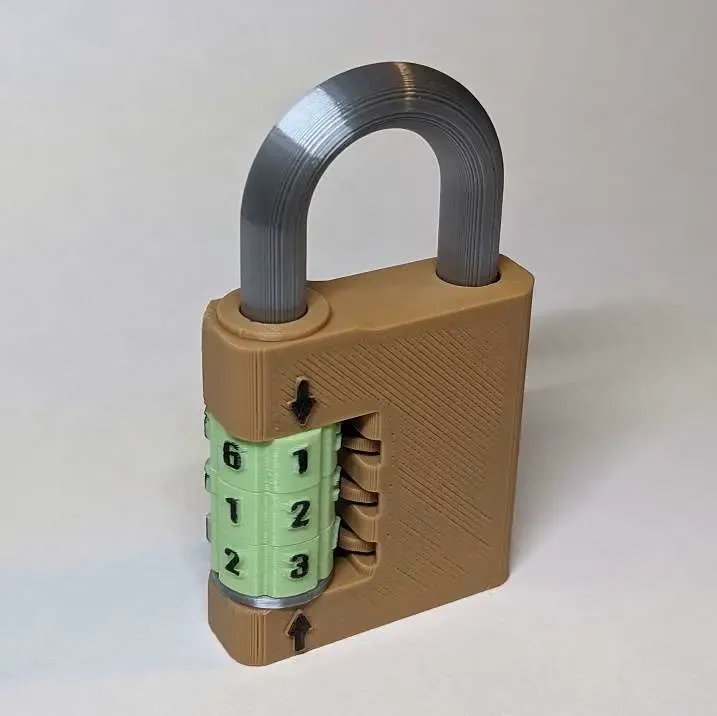 Combination padlock