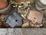 Gutter drain strainer obsolete “geiger” + lid-2