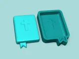 Holy Bible Mold 01 - Silicon Maker - Template-0