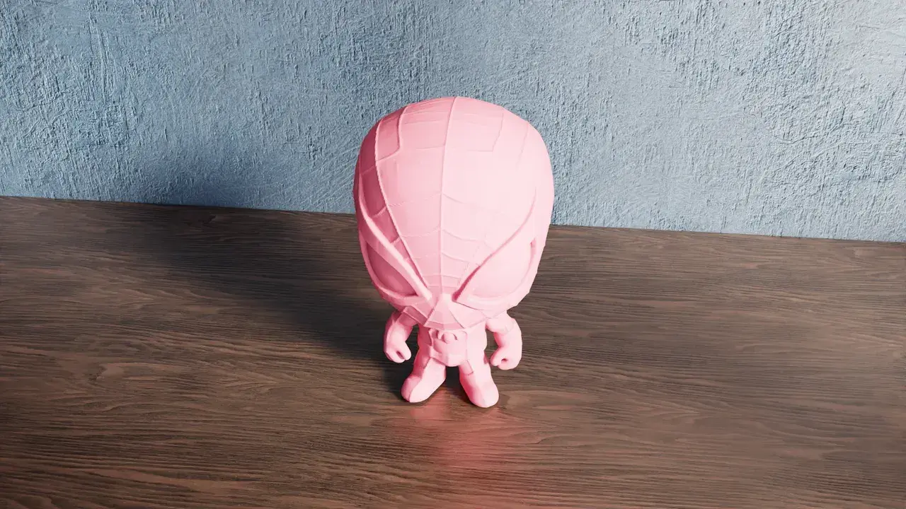 3D Printer Files | 3MF File | Spiderman Chibi – Stylized Marvel Web ...