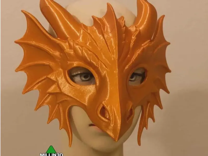 Masquerade Dragon Mask Costume Cosplay