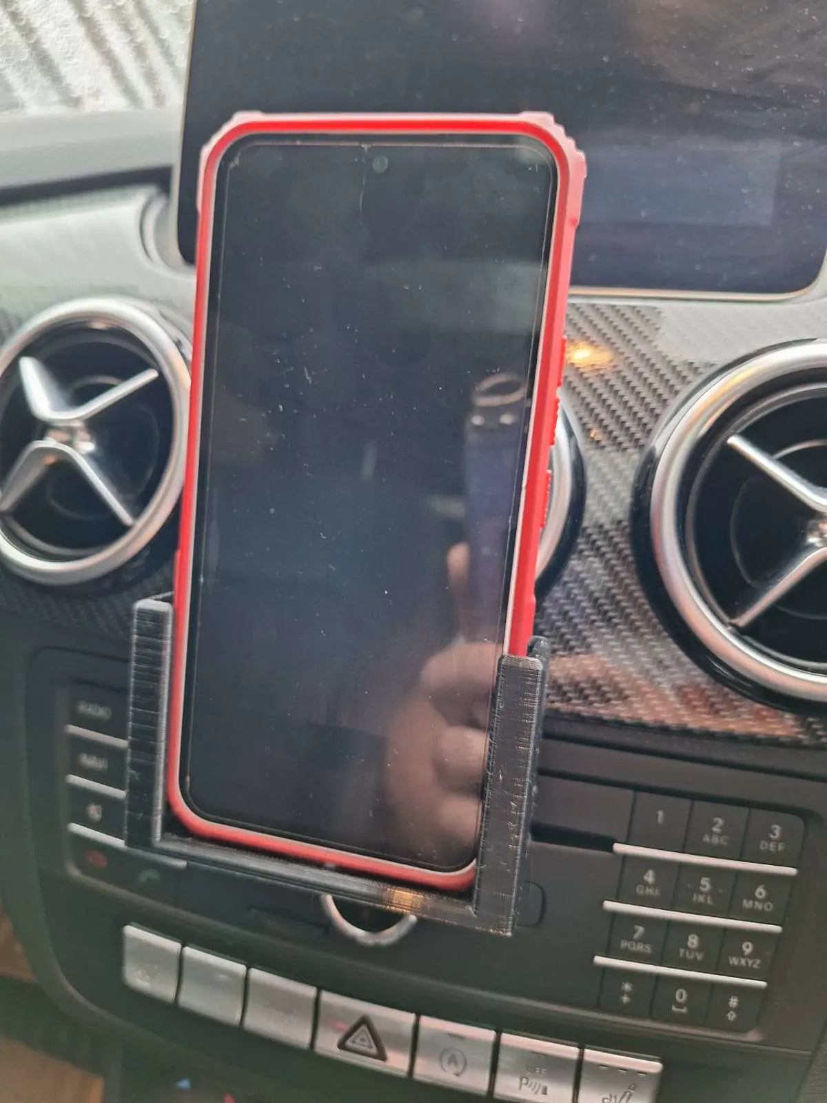 mercedes b sinifi telefon tutucu cd-çalar