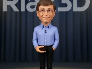 Bill Gates Figurine