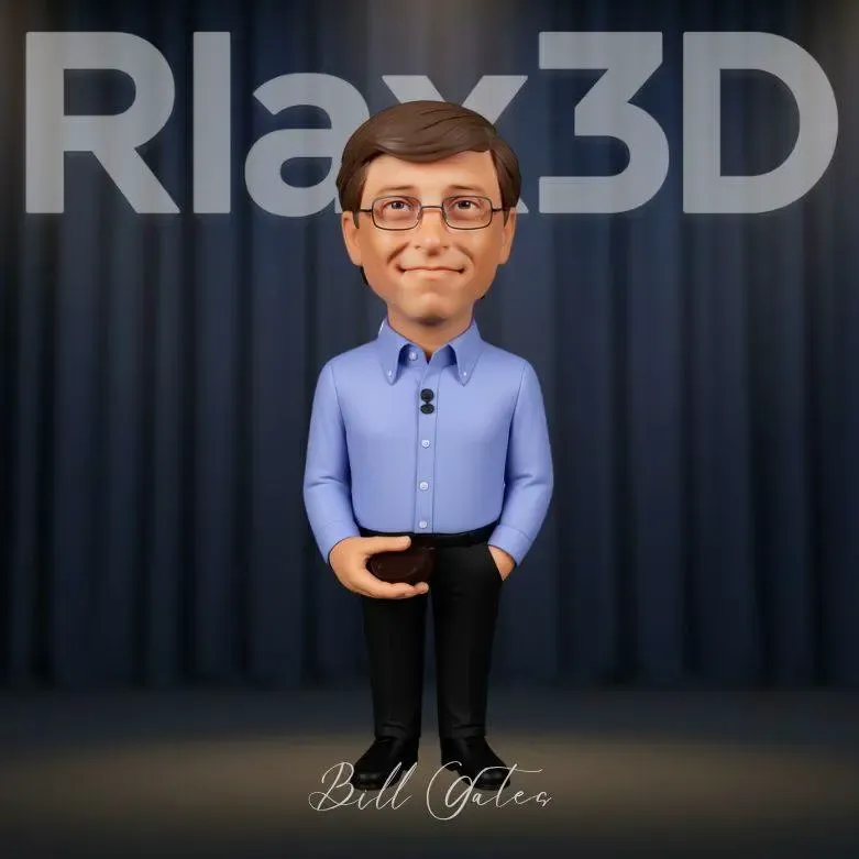 Bill Gates Figurine