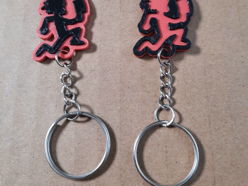Hatchetman Juggalo ICP Keychain