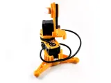 Lazer işaretçi robot (Uzaktan kontrollü + Arduino + Python-5