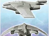 Voidstalker dropship spaceship (2) - miniatures warhammer 40-3