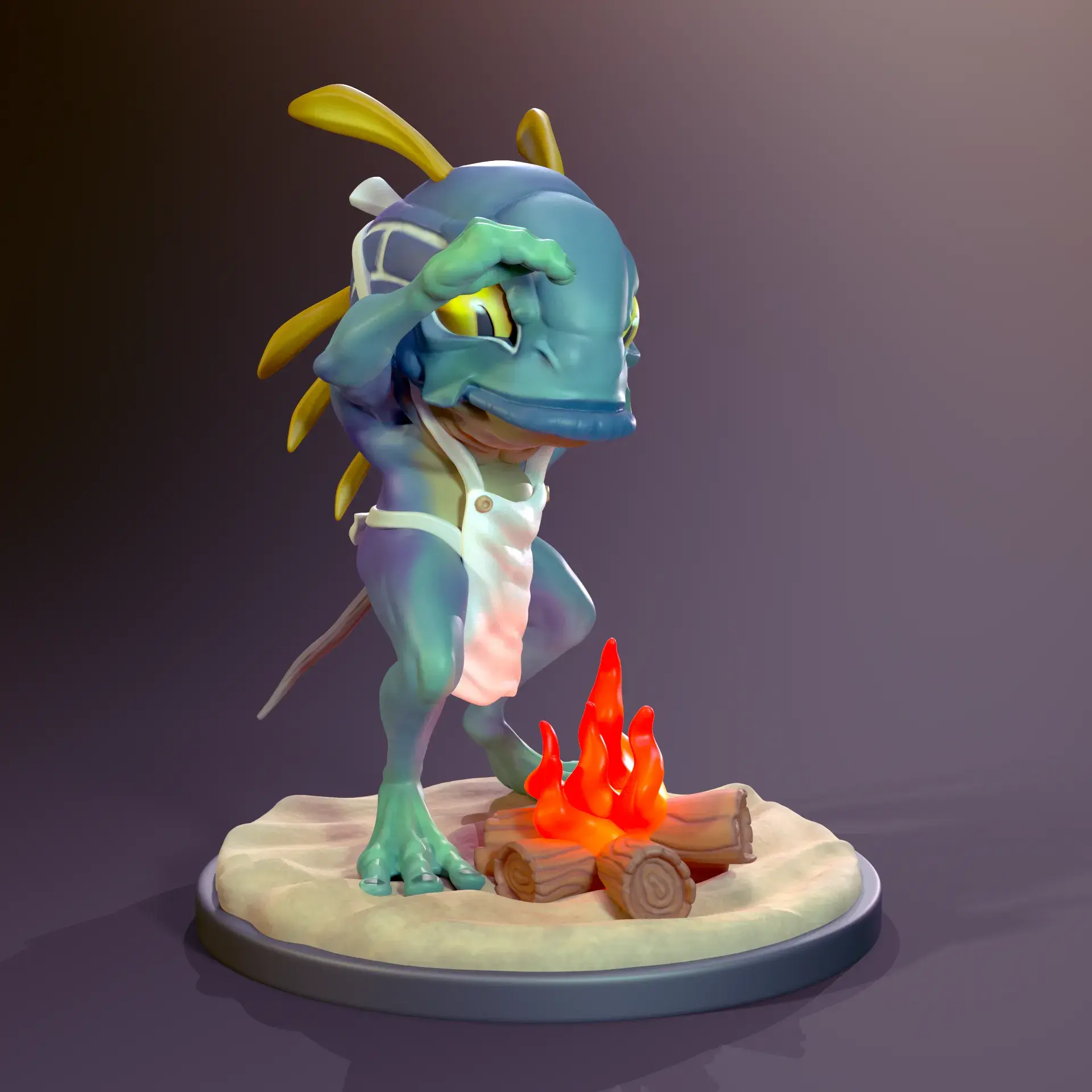 "Captain" Cookie Murloc Looking