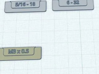 tray labels