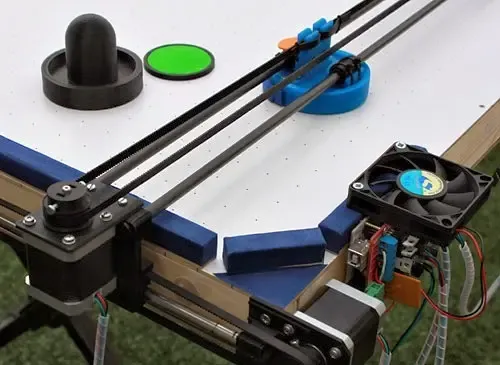 Air Hockey Robot (an OPEN SOURCE 3D printer hack)