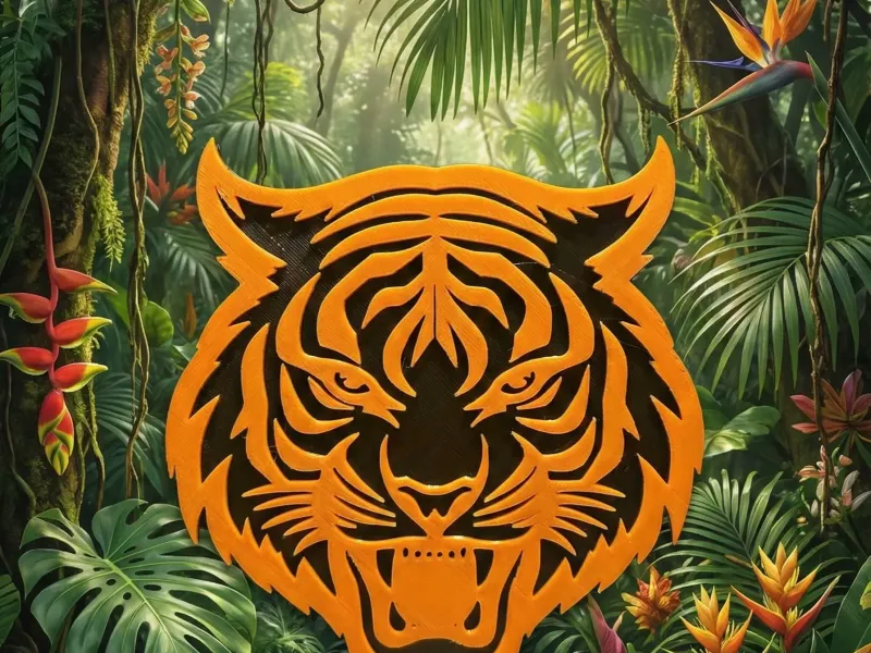 Tiger king of the jungle
