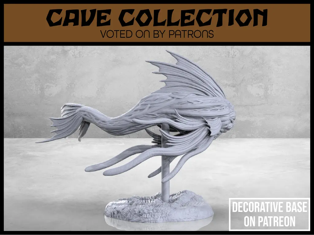 Abolethian Cave Aberation - Tabletop Miniature