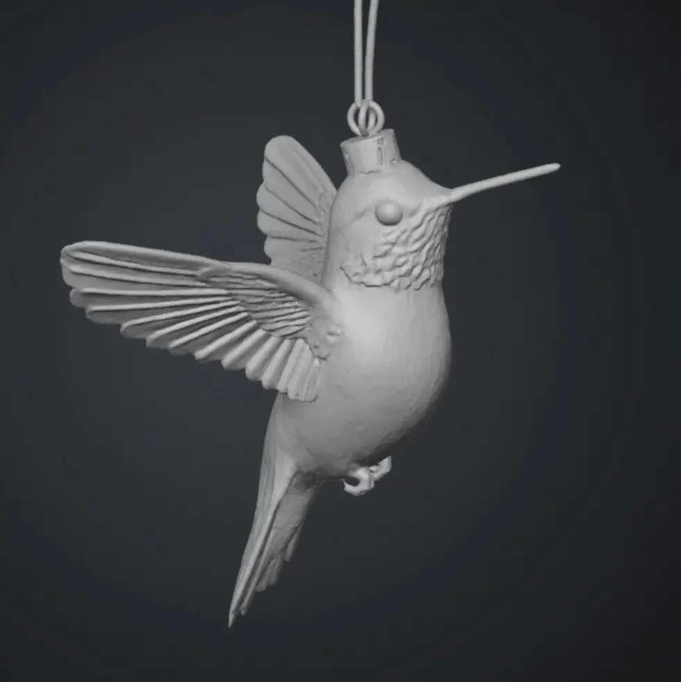 Hummingbird Christmas Ornament