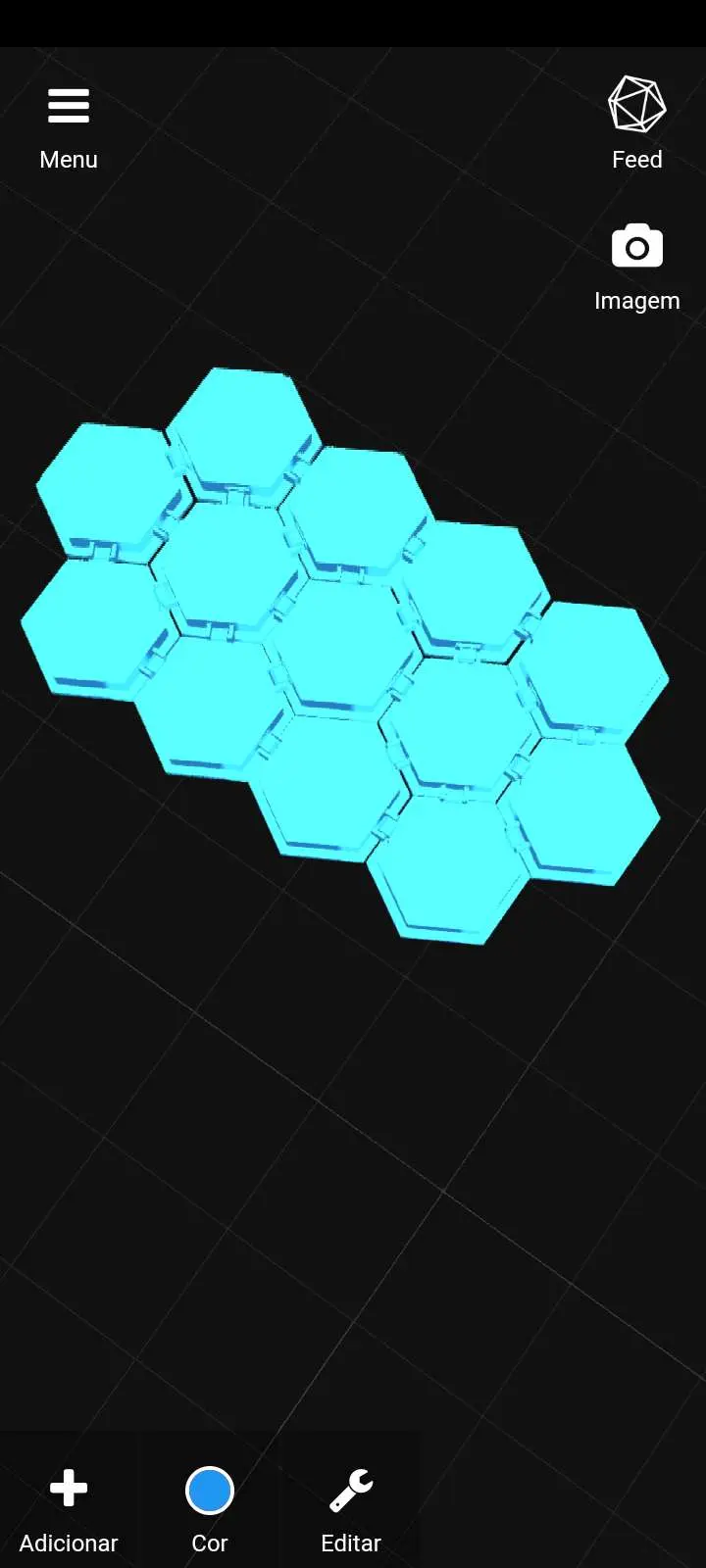 flexible hexagons / hexagonos flexíveis