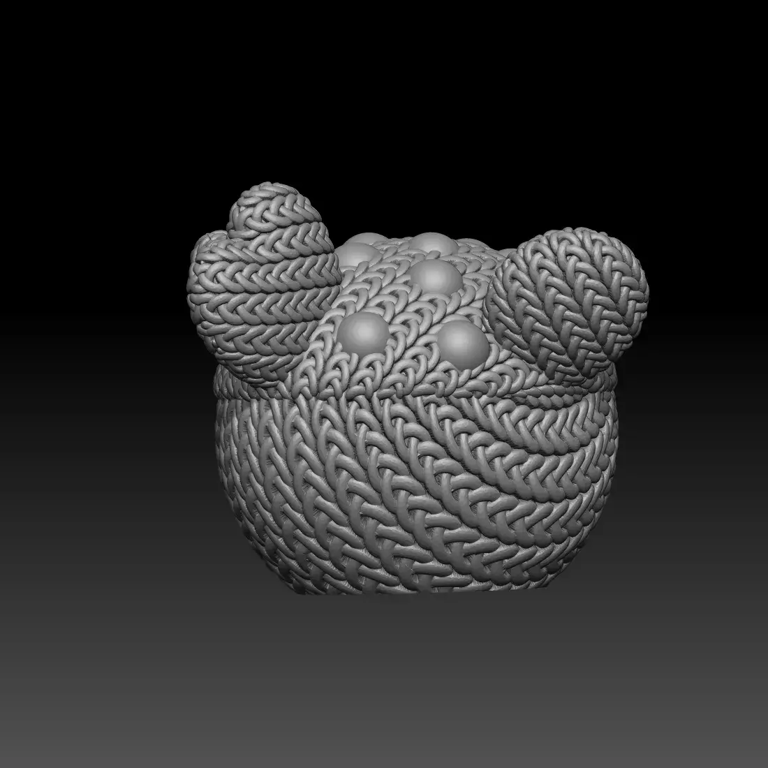 Knitted Puffer Fish