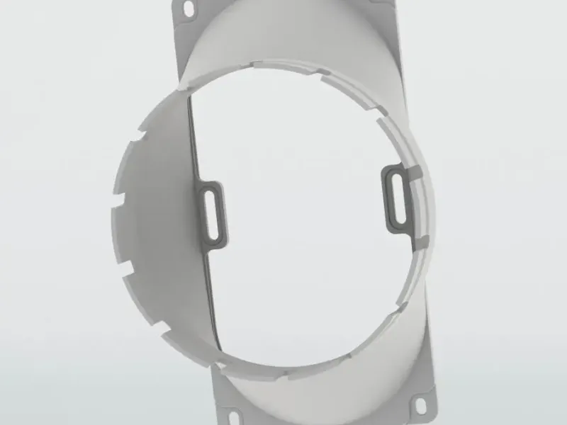 Bride (Conduit de capot de ventilation pour adaptateur de buse) ASIC S19, etc.