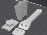 Scraper with holder (leote)-0