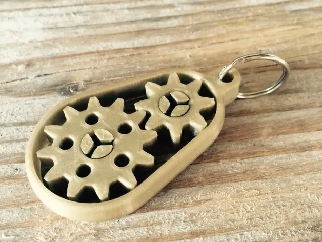 Gearbox Keychain