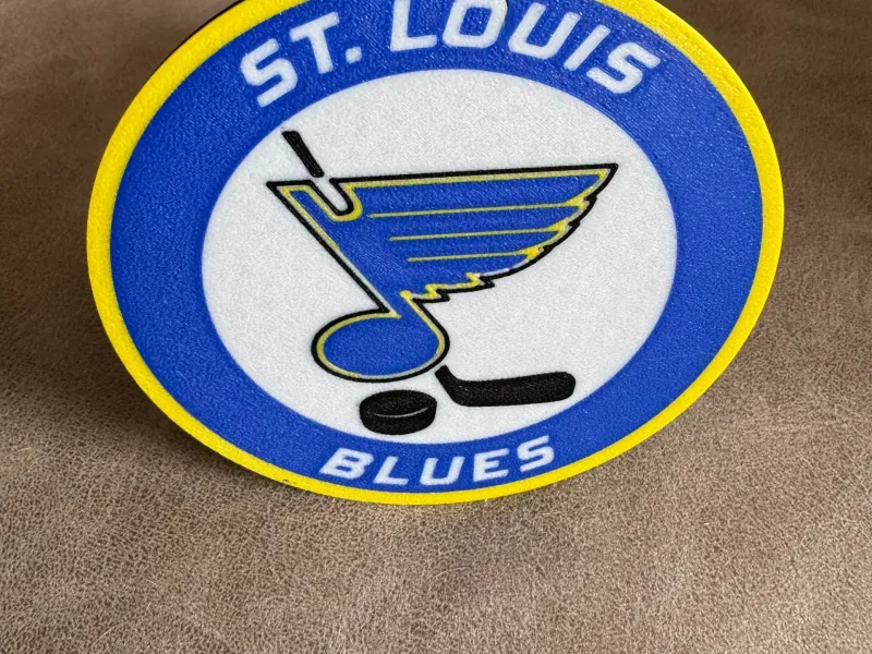 st louis blues trailer hitch cover